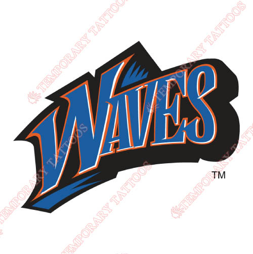 Pepperdine Waves Customize Temporary Tattoos Stickers NO.5890